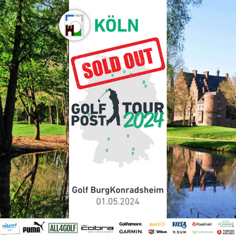 01. Mai // Golf Post Tour Köln: Golf BurgKonradsheim