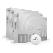 Wilson Duo Soft 2025 Golfbälle mit Golf Post Logo