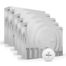 Wilson Duo Soft 2025 Golfbälle mit Golf Post Logo
